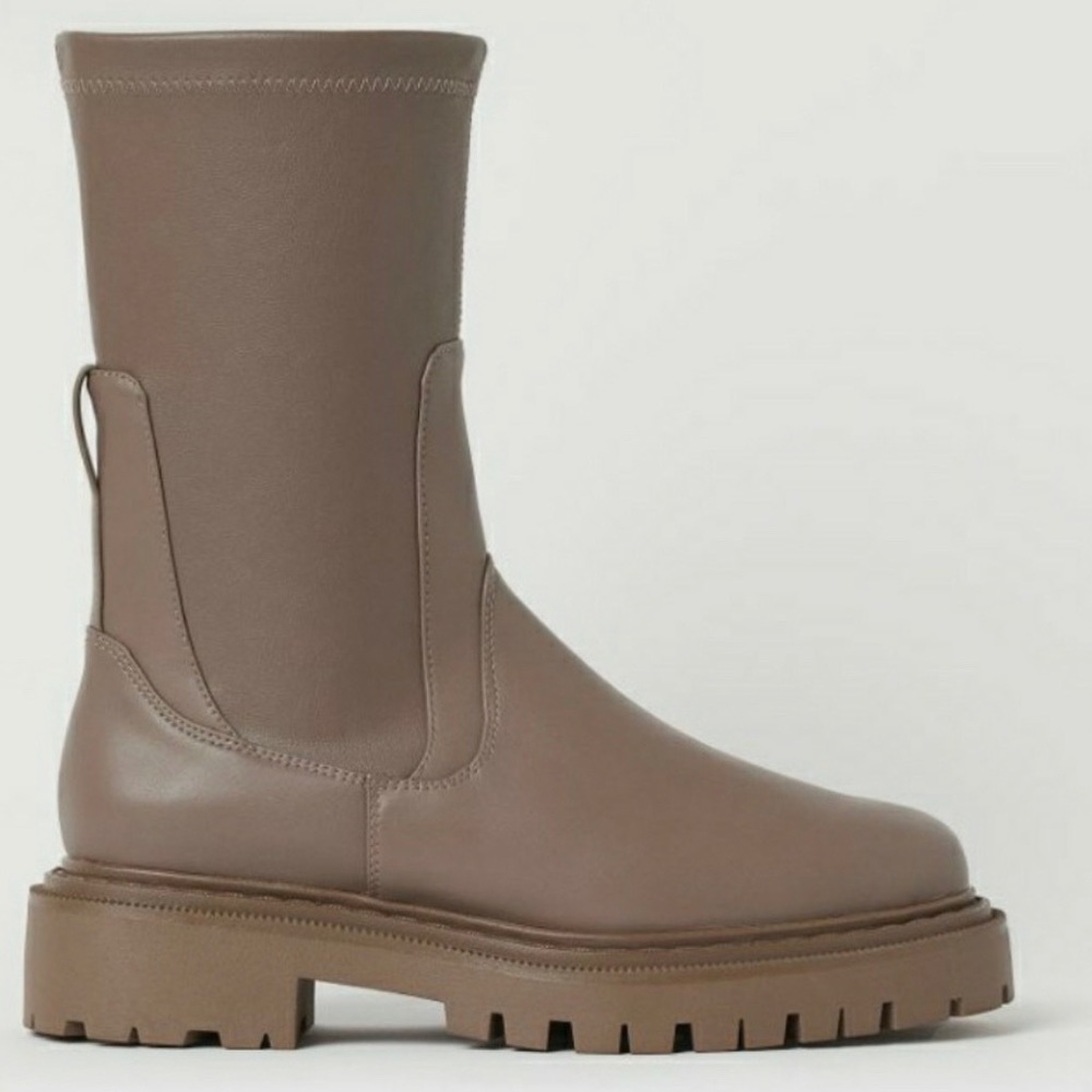 H&M Taupe Boots